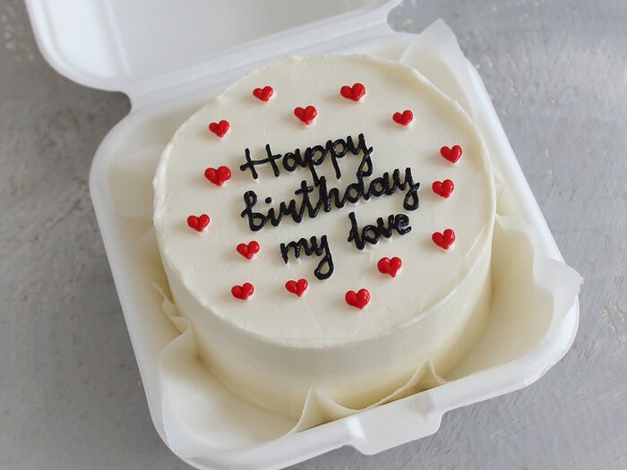 Бенто-торт С днем рождения, моя любовь