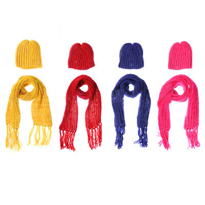 Galante комплект взрослый шапка р 56, шарф 150х17см, 4 цвета, оз21-53