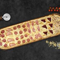 Метровая пицца Хит