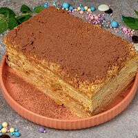 Торт Наполеон карамельный