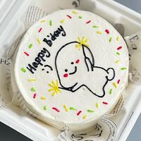 Бенто-торт Happy Birthday, человек