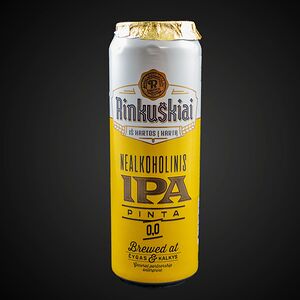 Пиво Ipa Rinkuskiai Безалкогольное