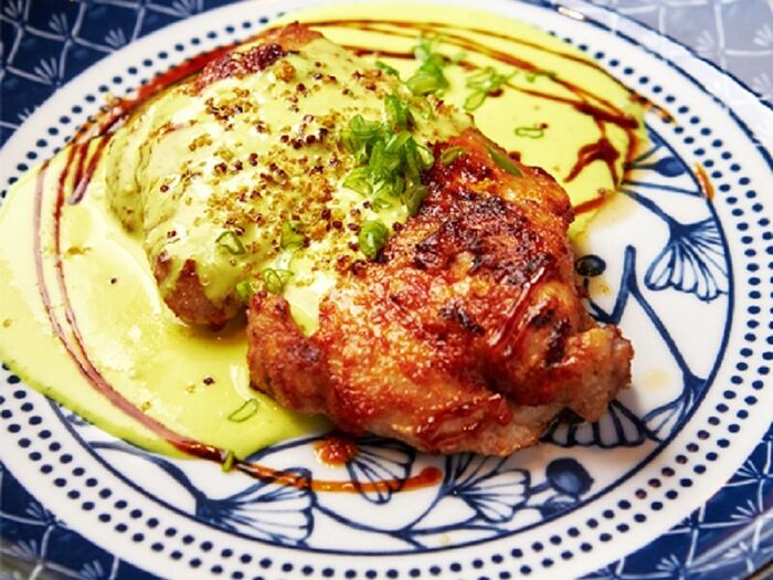 Цыпленок Пири Пири с тайским карри соусом