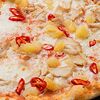 Фото к позиции меню Пицца Гавайская с цыпленком
