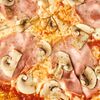 Фото к позиции меню Пицца ветчина и грибы