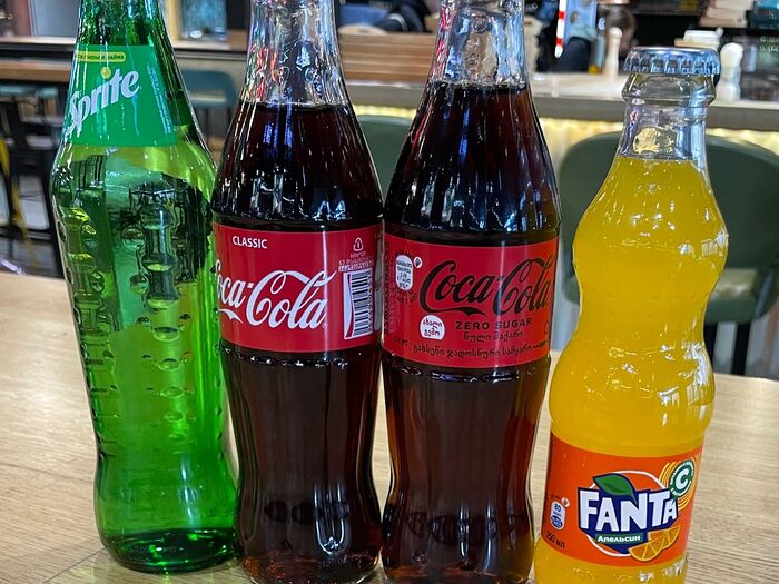 Coca-Cola Zero, Fanta или Sprite