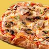 Фото к позиции меню Пицца Ветчина-грибы прямоугольная