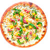 Фото к позиции меню Пицца с уткой и горгонзолой