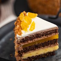 Торт Апельсин-маракуйя