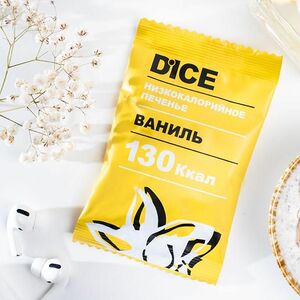 Печенье Dice со вкусом ванили