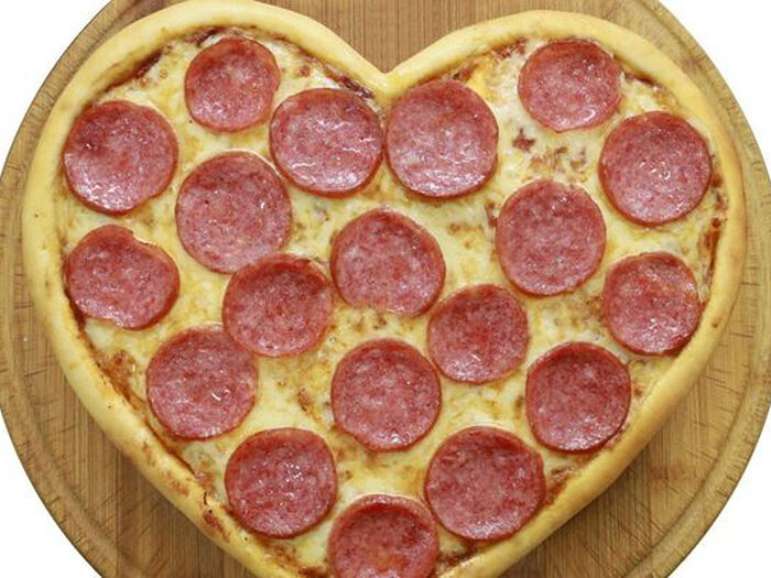 Пицца Сердце