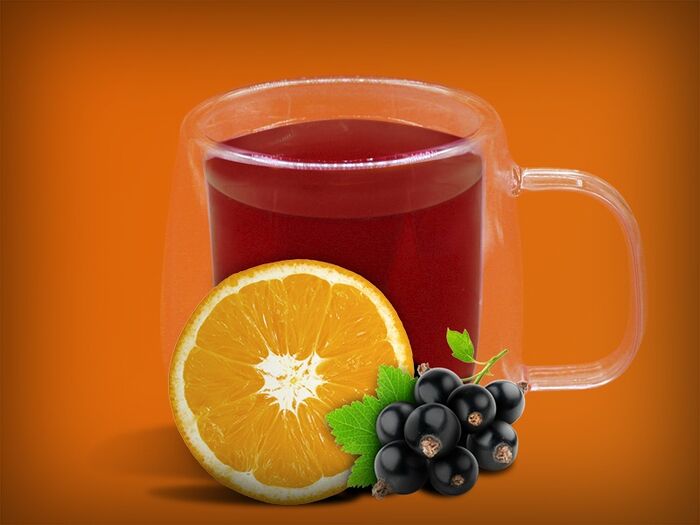 Чай Апельсин-смородина средний