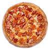 Фото к позиции меню Пицца Мясное безумие на тонком тесте