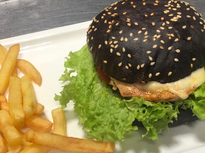 Black Burger с говядиной