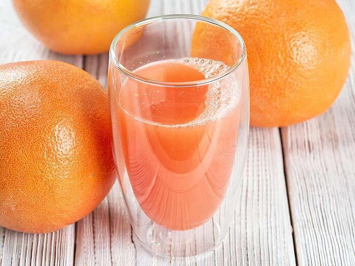 Свежевыжатый сок грейпфрута