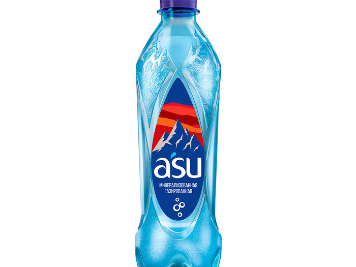 Вода Asu газированная