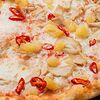 Фото к позиции меню Пицца Гавайская с цыпленком
