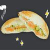 Фото к позиции меню UFO-сэндвич с сёмгой