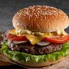 Фото к позиции меню Гамбургер с говядиной Праймбиф