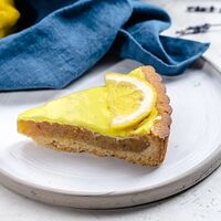 Песочный пирог с лимоном