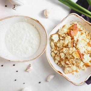 Мацони с кукурузной крошкой по-амшенски