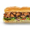 Фото к позиции меню Сэндвич с курицей в соусе терияки