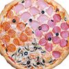 Фото к позиции меню Домашняя пицца четыре сезона