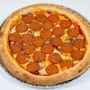 Фото к позиции меню Пицца Пепперони с тройным сыром и жареными вешенками