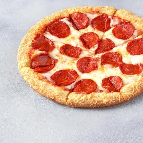 Пицца Пепперони 25 см на толстом с сыром