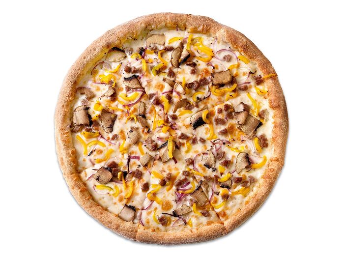 Пицца Филадельфия чиз на традиционном тесте