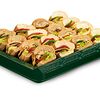 Фото к позиции меню Тарелка сэндвичей Вегетарианская (30 см. 5 шт.)