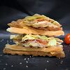 Фото к позиции меню Фирменный сэндвич с курочкой гриль
