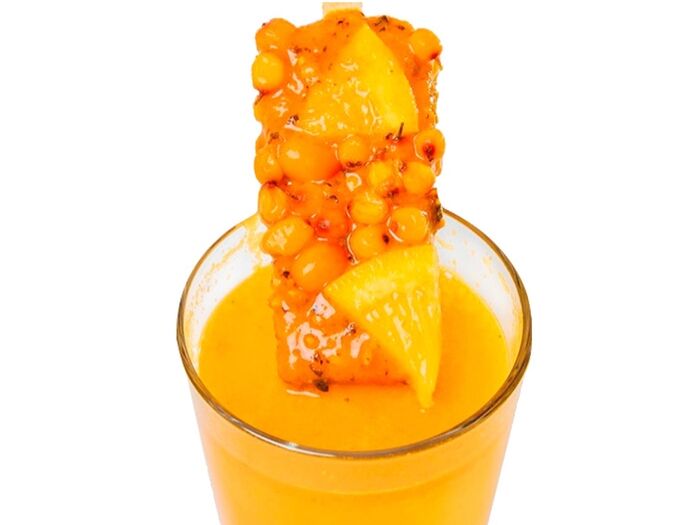 Замороженный чай Апельсин-облепиха