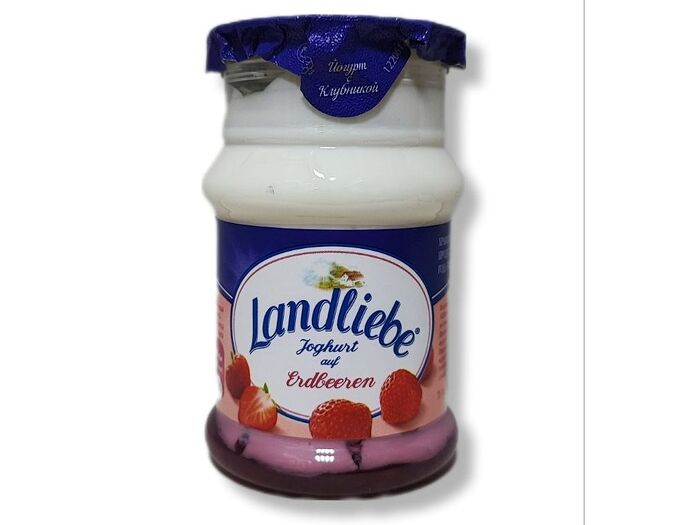 Йогурт Landliebe клубничный