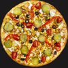 Фото к позиции меню Пицца Овощная с сыром