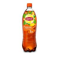 Чай Lipton чёрный с персиком