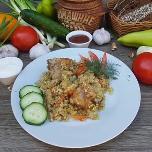 Плов с курицей