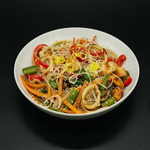 Wok с морепродуктами