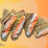 Фото к позиции меню Темпура Сэндвич с лососем