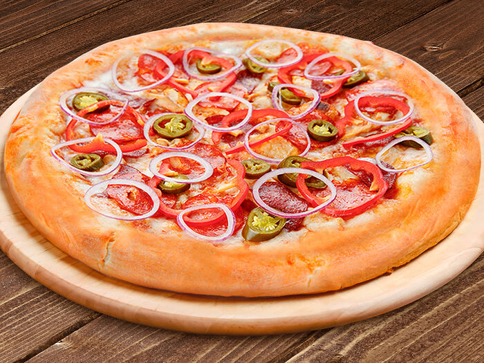 Пицца Дьябло 30 см на классическом тесте