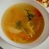 Фото к позиции меню Куриный суп с лапшой