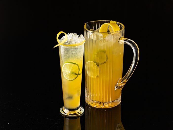 Домашний лимонад Жасмин-Маракуйя