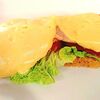 Фото к позиции меню Горячий бутерброд с ветчиной и сыром