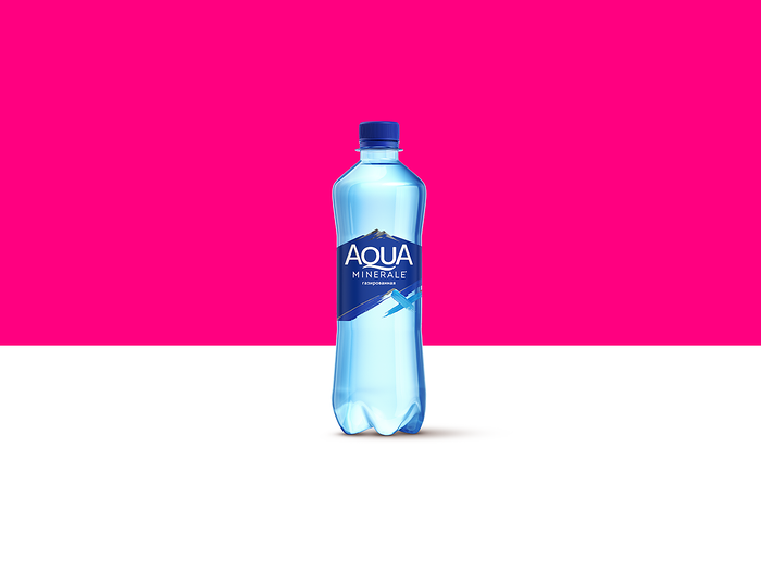 Напиток Вода Аква Минерале с газом 0,5л