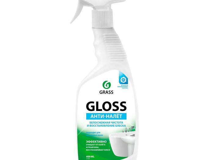 Средство чистящее Grass Gloss для акриловых ванн и кухни 600мл