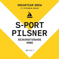 S-port Pilsner безалкогольное