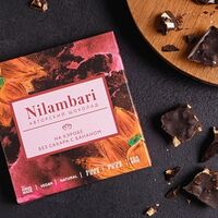 Шоколад на кэробе с бананом Nilambari без сахара