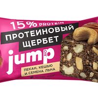 Протеиновый щербет без сахара Jump Пекан, кешью, семена льна