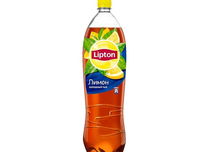 Lipton черный чай Лимон