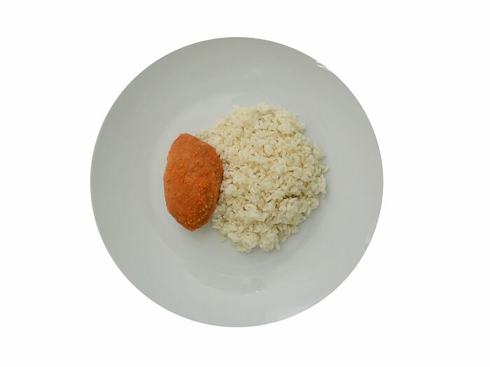 Котлета Де-воляй с рисом